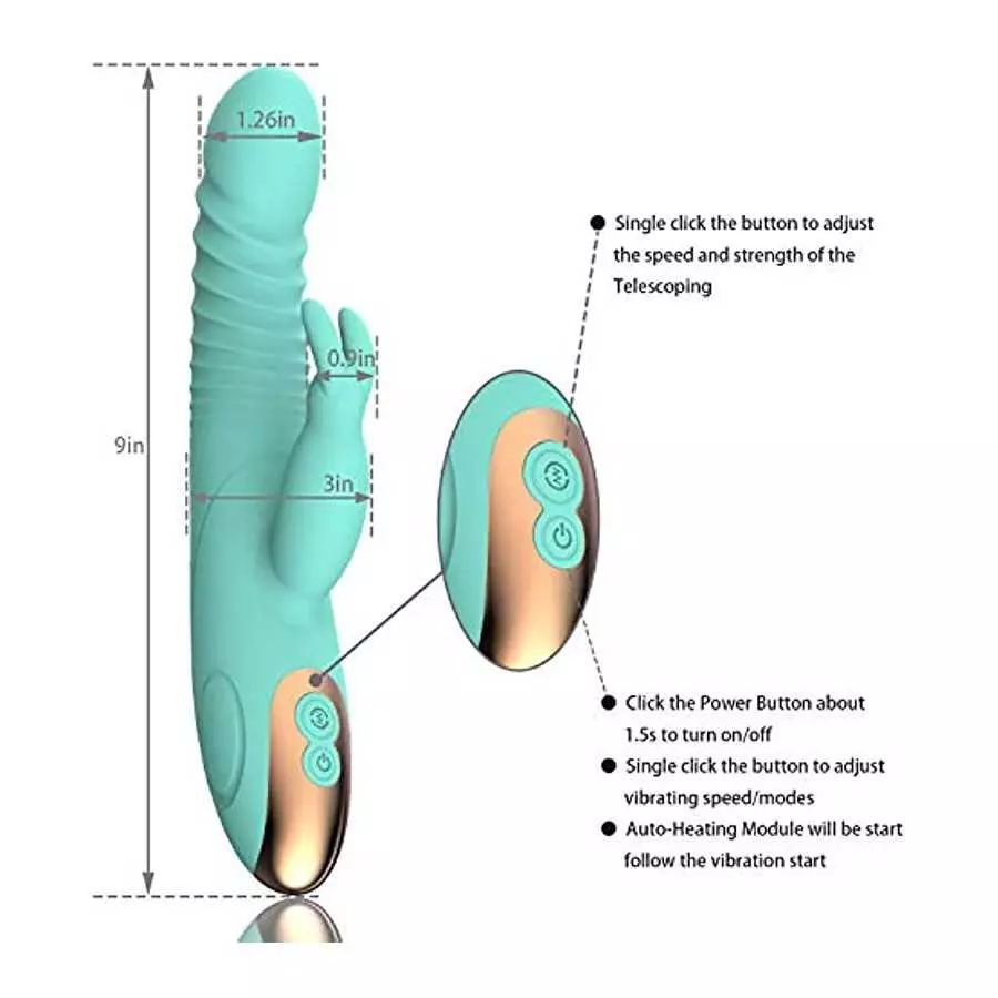 2023 Personal Handheld Rechargeable Rabbit Vibrators for Women Vibrating Toys Pleasure Handheld Massager Electric Portable Massa