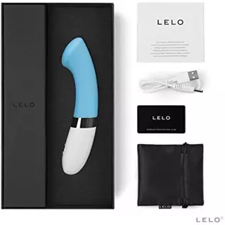 LELO Bundle: ORA 3 Midnight Blue Oral Sex Stimulator + Gigi 2 Turquoise Blue G Spot Vibrator + Free LELO Personal Moisturizer