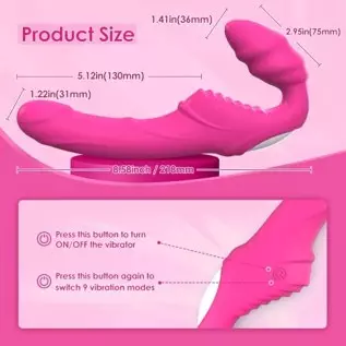 G-Spot Vibrator Sex Toys for Women - 2 in 1 Vibrators Dildo Rose Sex Toy for Woman Vibrating Toys Dildos Adult Toy with 9 Vibrat G-Spot Vibrator Sex Toys for Women - 2 in 1 Vibrators Dildo Rose Sex Toy for Woman Vibrating Toys Dildos Adult Toy with 9 Vibrat