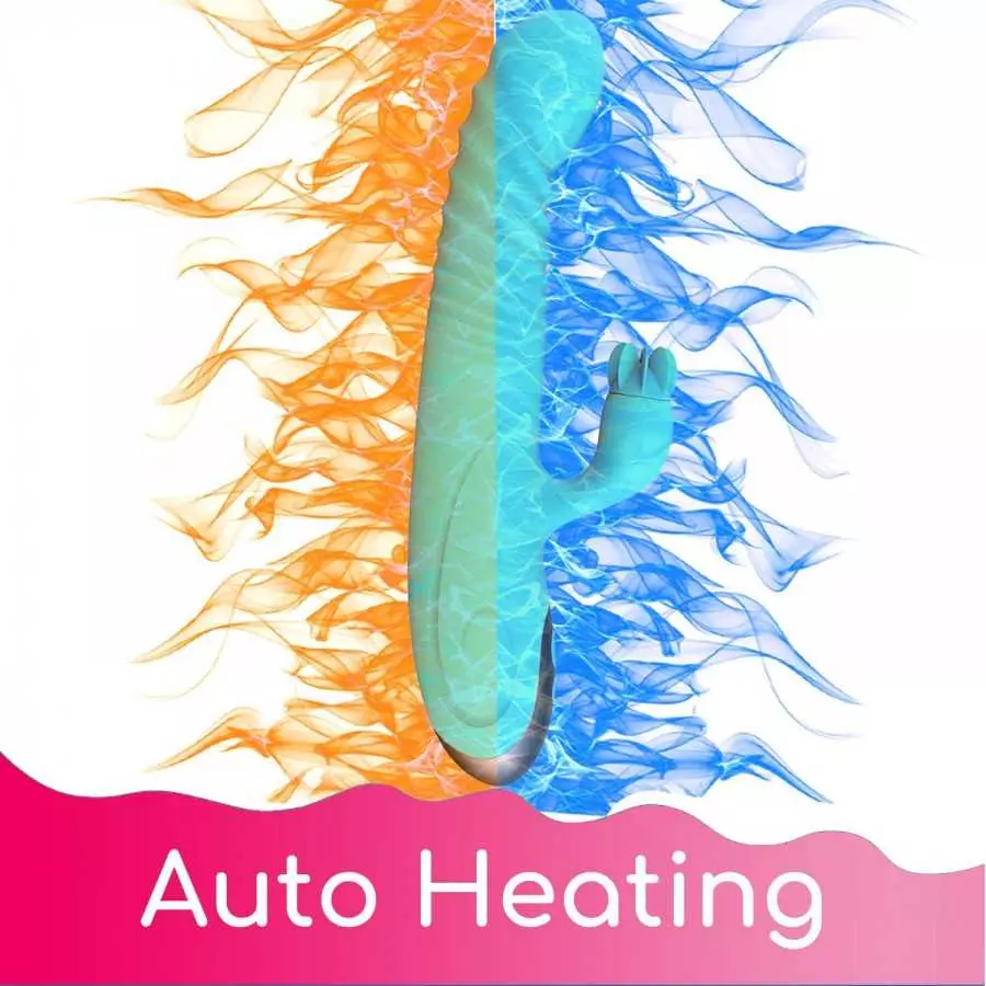 Handheld Portable Rechargeable Realistic Rabbit Vibrators for Women 9 Inch Vibrating Toys for Woman Pleasure 3 Motor 8 Speeds Vi