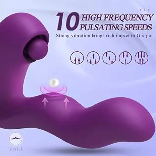 Adult Sex Toys Vibrator for Woman- 3 in 1 Wearable G Spot Clitoral Vibrators with 5 Pulsating & Tapping & 10 Vibrating Modes,Cli Adult Sex Toys Vibrator for Woman- 3 in 1 Wearable G Spot Clitoral Vibrators with 5 Pulsating & Tapping & 10 Vibrating Modes,Cli