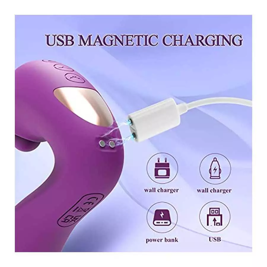 Adult Sex Toys Vibrator for Woman- 3 in 1 Wearable G Spot Clitoral Vibrators with 5 Pulsating & Tapping & 10 Vibrating Modes,Cli