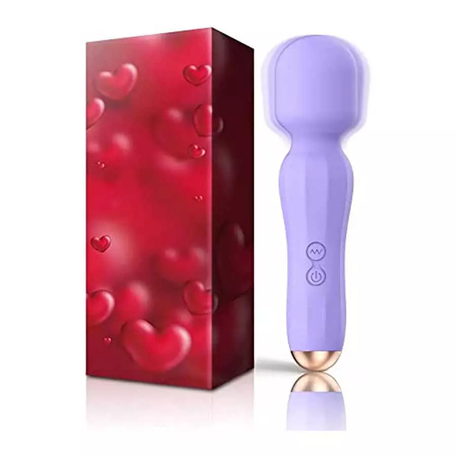 Massage Wand Vibrator - Women Sex Toys, G-Spot Clitoral Stimulator,10 Vibration Patterns, Quiet & Waterproof, Rechargeable Femal Massage Wand Vibrator - Women Sex Toys, G-Spot Clitoral Stimulator,10 Vibration Patterns, Quiet & Waterproof, Rechargeable Femal