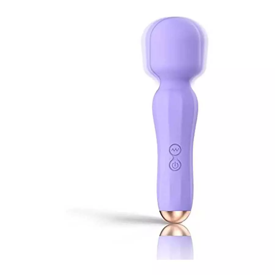 Massage Wand Vibrator - Women Sex Toys, G-Spot Clitoral Stimulator,10 Vibration Patterns, Quiet & Waterproof, Rechargeable Femal