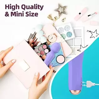 Massage Wand Vibrator - Women Sex Toys, G-Spot Clitoral Stimulator,10 Vibration Patterns, Quiet & Waterproof, Rechargeable Femal Massage Wand Vibrator - Women Sex Toys, G-Spot Clitoral Stimulator,10 Vibration Patterns, Quiet & Waterproof, Rechargeable Femal