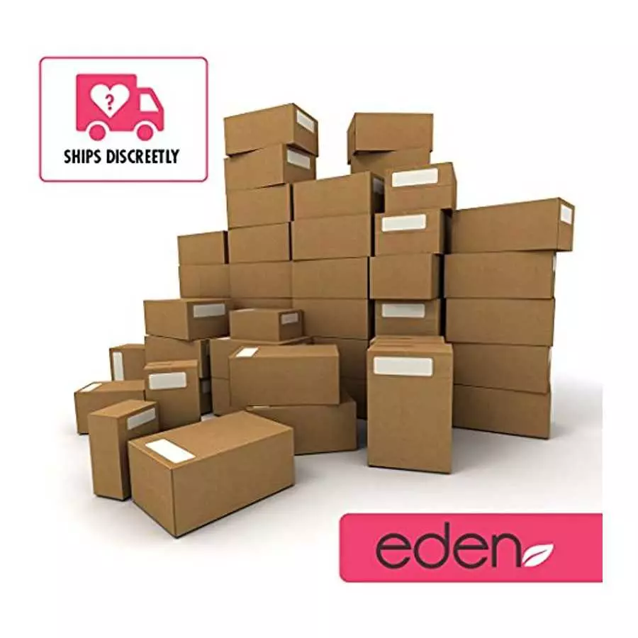 Eden 8.5" Soft Long Realistic Vibrating Dildo - Multi Speed Veiny Textured Vibrator - Waterproof - Sex Toy for Women - Sex Toy f