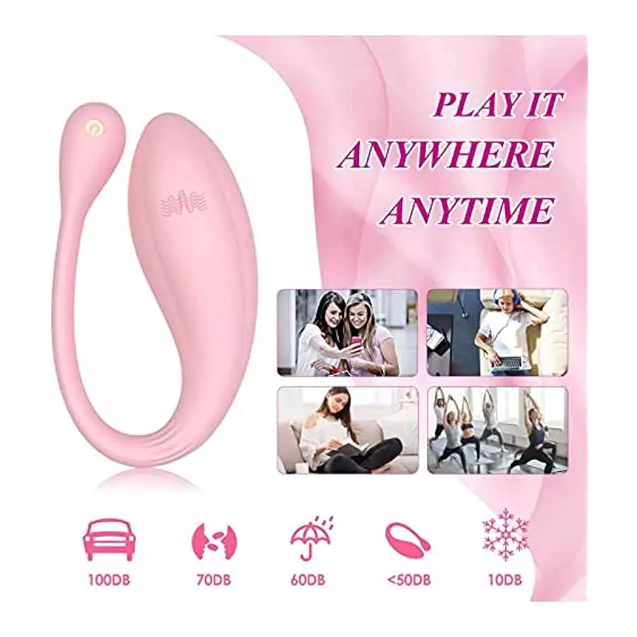 AL'OFA Remote G Spot Vibrator, Rechargeable Clitorals Stimulator with 10 Intense Vibrations for Women Vibrator, Waterproof Clito