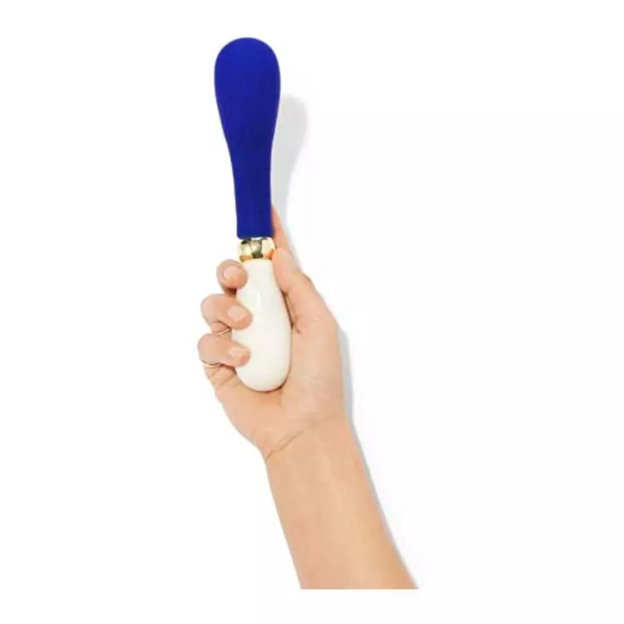 goop Ultraplush Self-Heating G-Spot Vibrator - Rechargeable & Water-Resistant with 10 Vibration Modes & Self-Heating Function - 