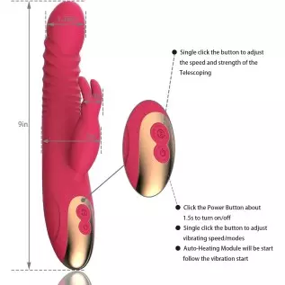 G Spot Rabbit Vibrator Dildo for Women Bunny Ears Women Vibrator for Nipple G Spot Clitoral Stimulation Rechargeable Vibrating D G Spot Rabbit Vibrator Dildo for Women Bunny Ears Women Vibrator for Nipple G Spot Clitoral Stimulation Rechargeable Vibrating D