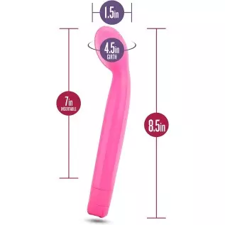 Blush Sexy Things G Slim - Powerful G Spot Stimulating Vibrator - Designed for Perfect G Spotting - IPX7 Waterproof - Adjustable Blush Sexy Things G Slim - Powerful G Spot Stimulating Vibrator - Designed for Perfect G Spotting - IPX7 Waterproof - Adjustable