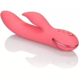 CalExotics California Dreaming San Francisco Sweetheart - Silicone Rabbit Vibrator – Waterproof G Spot Sex Toys for Couples – 10