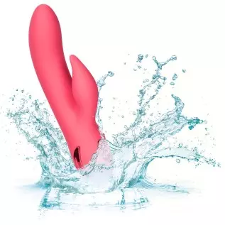 CalExotics California Dreaming San Francisco Sweetheart - Silicone Rabbit Vibrator – Waterproof G Spot Sex Toys for Couples – 10