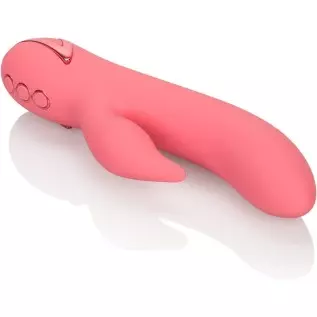 CalExotics California Dreaming San Francisco Sweetheart - Silicone Rabbit Vibrator – Waterproof G Spot Sex Toys for Couples – 10