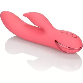 CalExotics California Dreaming San Francisco Sweetheart - Silicone Rabbit Vibrator – Waterproof G Spot Sex Toys for Couples – 10
