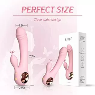 Dildo Rabbit Vibrator Adult Sex Toys for Women G Spot Vibrators with Clitoral Stimulator 10 Powerful Mode Realistic Dildo Vibrat Dildo Rabbit Vibrator Adult Sex Toys for Women G Spot Vibrators with Clitoral Stimulator 10 Powerful Mode Realistic Dildo Vibrat