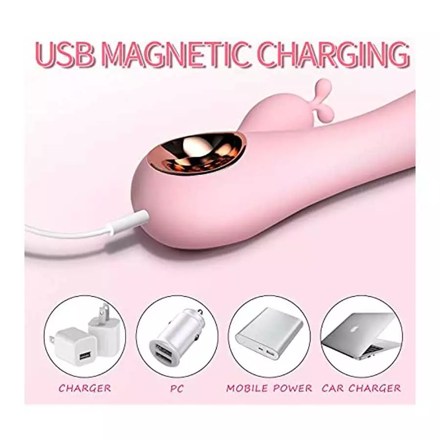 Dildo Rabbit Vibrator Adult Sex Toys for Women G Spot Vibrators with Clitoral Stimulator 10 Powerful Mode Realistic Dildo Vibrat