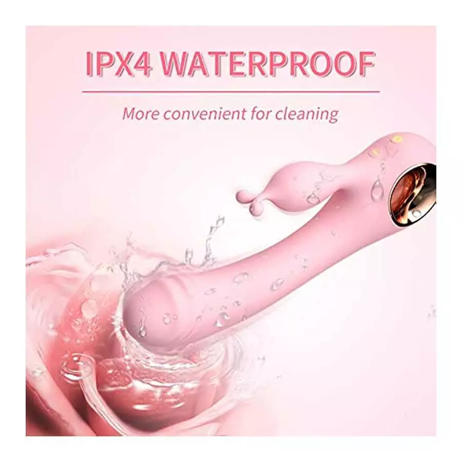 Dildo Rabbit Vibrator Adult Sex Toys for Women G Spot Vibrators with Clitoral Stimulator 10 Powerful Mode Realistic Dildo Vibrat