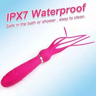 G-spot Dildo Clitoral Vibrator, BDSM Flogger for Women Orgasm, Adorime 2 in 1 Octopus Adult Games Whip Teasing Massager with 9 V G-spot Dildo Clitoral Vibrator, BDSM Flogger for Women Orgasm, Adorime 2 in 1 Octopus Adult Games Whip Teasing Massager with 9 V