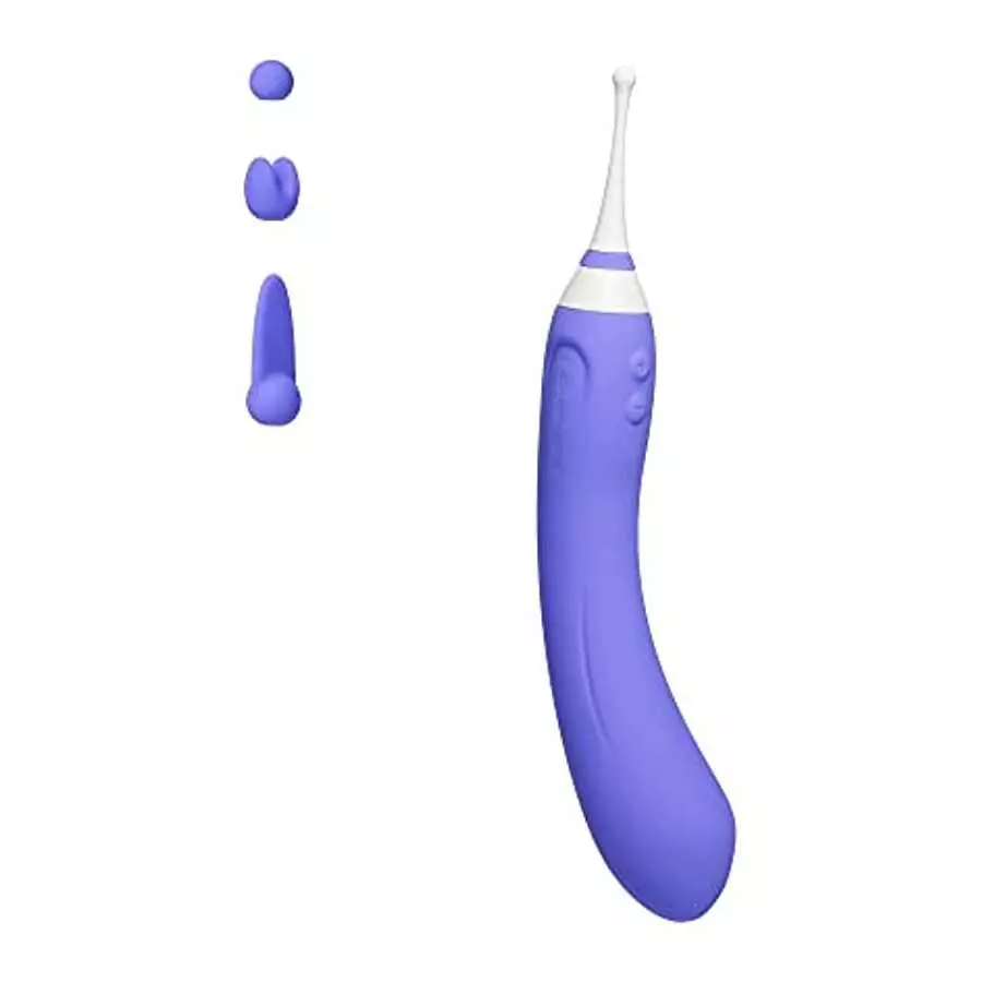 LOVENSE Hyphy G Spot Vibrator for Clitoris Vagina Dual Stimulator, 3 Attachments Mini Nipple Massagers for Female, Small Vibrato LOVENSE Hyphy G Spot Vibrator for Clitoris Vagina Dual Stimulator, 3 Attachments Mini Nipple Massagers for Female, Small Vibrato