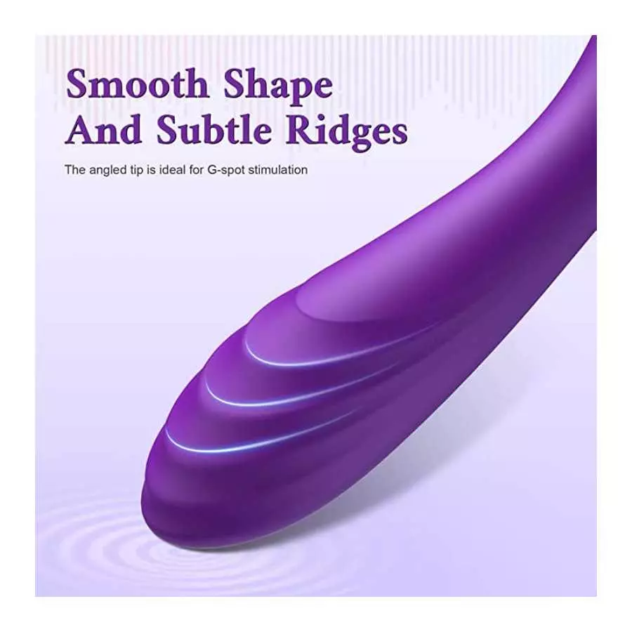 Clitoral Vibrator with Unique Gyrating Nubs and Throbbing Shaft - MEANINS John, G Spot Vibrator with Precise Curves for Pin-Poin
