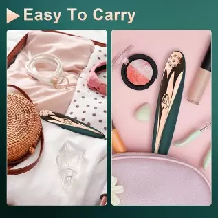 Mini Clitoral Vibrator for Women, 10 Modes Powerful Clitoris Stimulator for Orgasm High Frequency Clits Nipple Stimulation Recha Mini Clitoral Vibrator for Women, 10 Modes Powerful Clitoris Stimulator for Orgasm High Frequency Clits Nipple Stimulation Recha