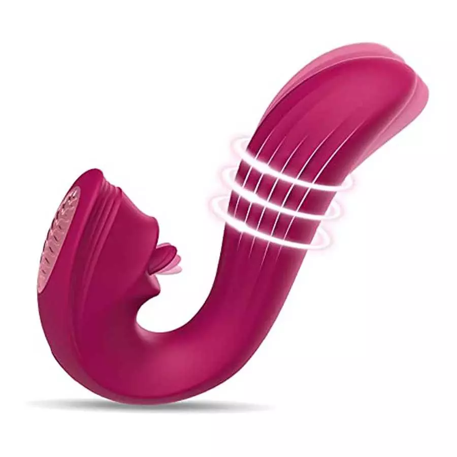G-Spot Clitoral Licking Vibrators Women Adult Sex Toys Games, Realistic Tongue Nipple Dildos Vibrator with 9 Vibration Modes Cou G-Spot Clitoral Licking Vibrators Women Adult Sex Toys Games, Realistic Tongue Nipple Dildos Vibrator with 9 Vibration Modes Cou