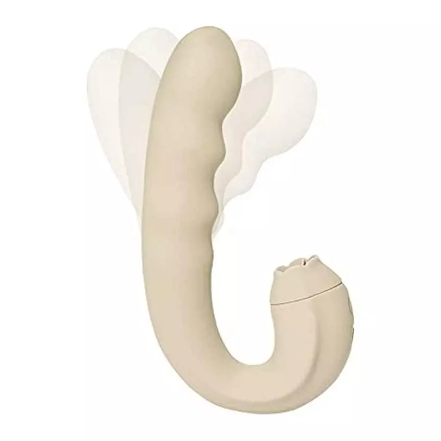 Vibrating Dildo Sex Toy Thrusting G Spot Vibrator for Women Anal Vaginal Clitoris Stimulation with 3 Rotating Speed 10 Vibration