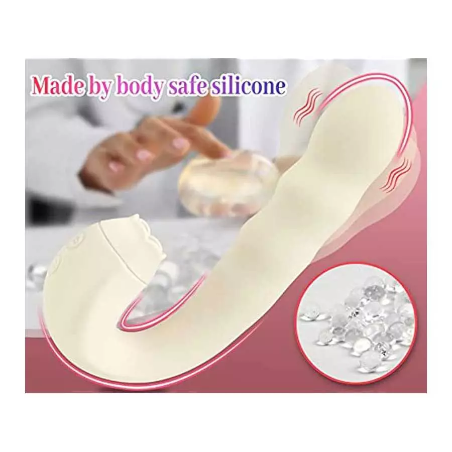 Vibrating Dildo Sex Toy Thrusting G Spot Vibrator for Women Anal Vaginal Clitoris Stimulation with 3 Rotating Speed 10 Vibration