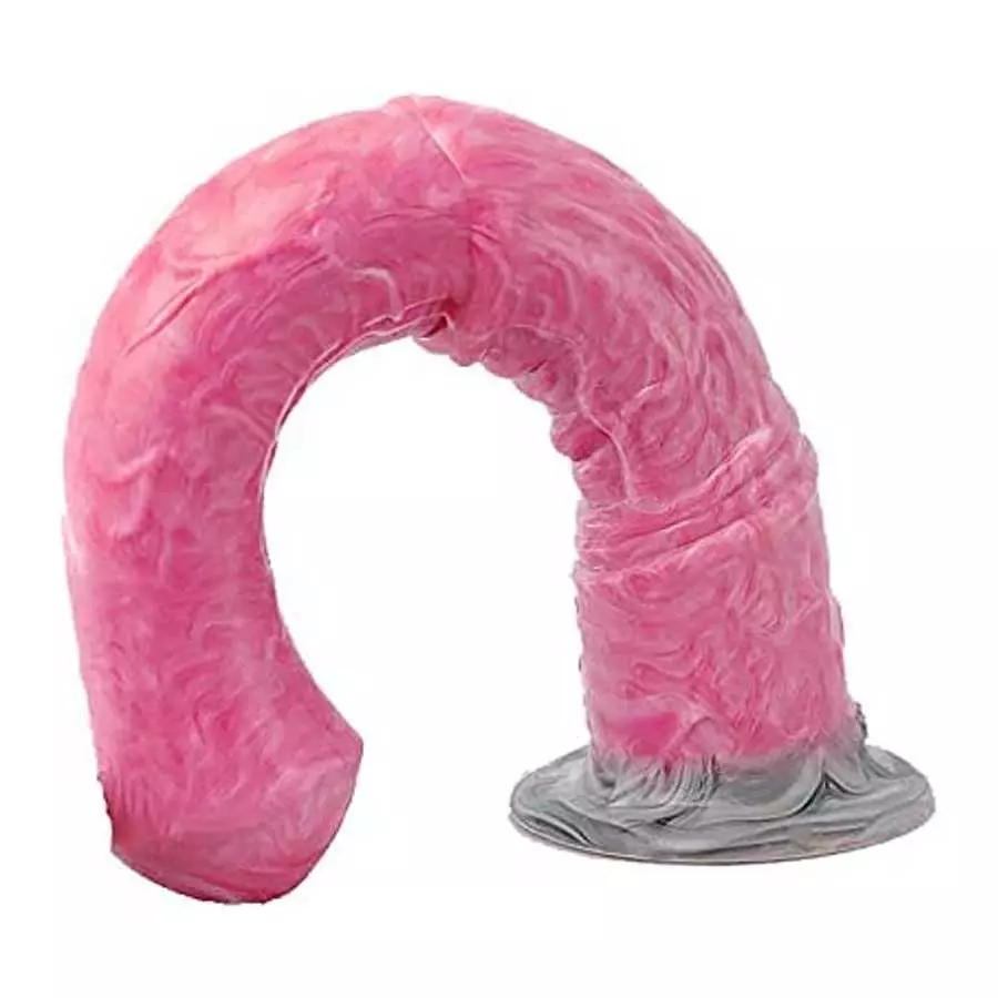 Realistic Long Horse Vibration Dildo, 11Inch Silicone Dildos with Suction Cup Rechargable Vibrator