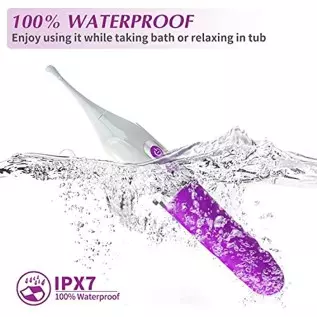 High-Frequency G-spot Clitoris Vibrator Powerful Clitoral Clit Nipple Stimulator for Quick Orgasm & Powerful Vibrator Dildo for 