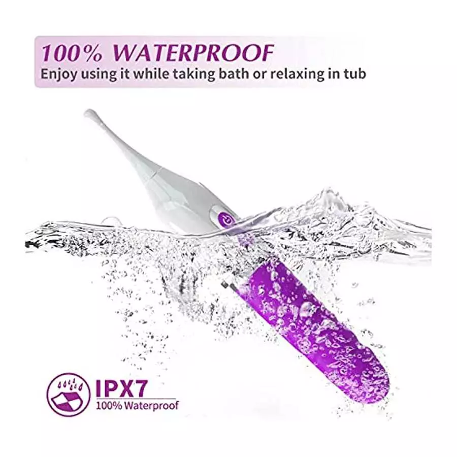 High-Frequency G-spot Clitoris Vibrator Powerful Clitoral Clit Nipple Stimulator for Quick Orgasm & Powerful Vibrator Dildo for 