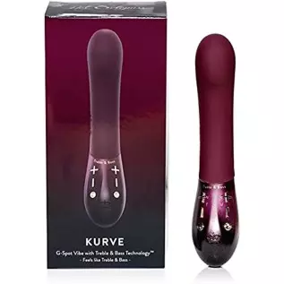 Hot Octopuss KURVE G-Spot Vibrator Electric Personal Massager & Stimulator Women's Toy Soft Silicone Gel Tip Perfect Tension Rel