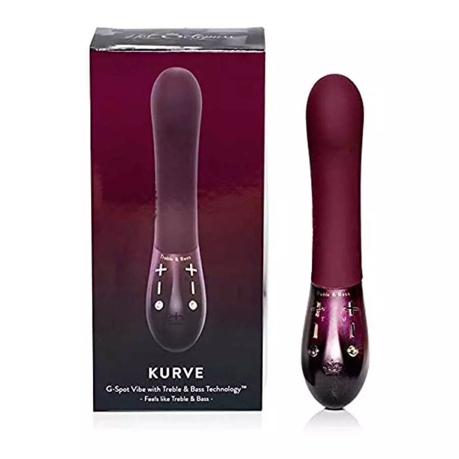 Hot Octopuss KURVE G-Spot Vibrator Electric Personal Massager & Stimulator Women's Toy Soft Silicone Gel Tip Perfect Tension Rel