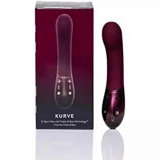 Hot Octopuss KURVE G-Spot Vibrator Electric Personal Massager & Stimulator Women's Toy Soft Silicone Gel Tip Perfect Tension Rel