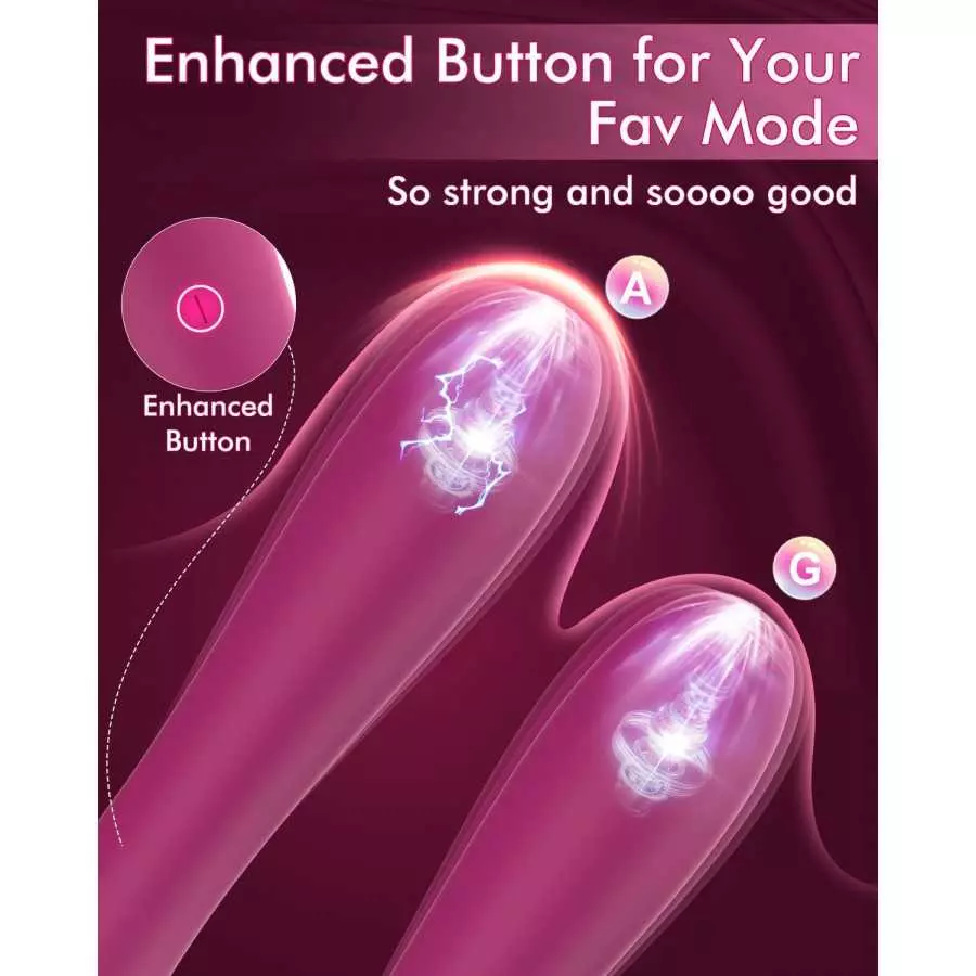 Adult Sex Toys Vibrating Dildo for Women - Powerful G Spot Vibrator with 11 Vibration, Bullet Vibrating Massager for Clitoral St