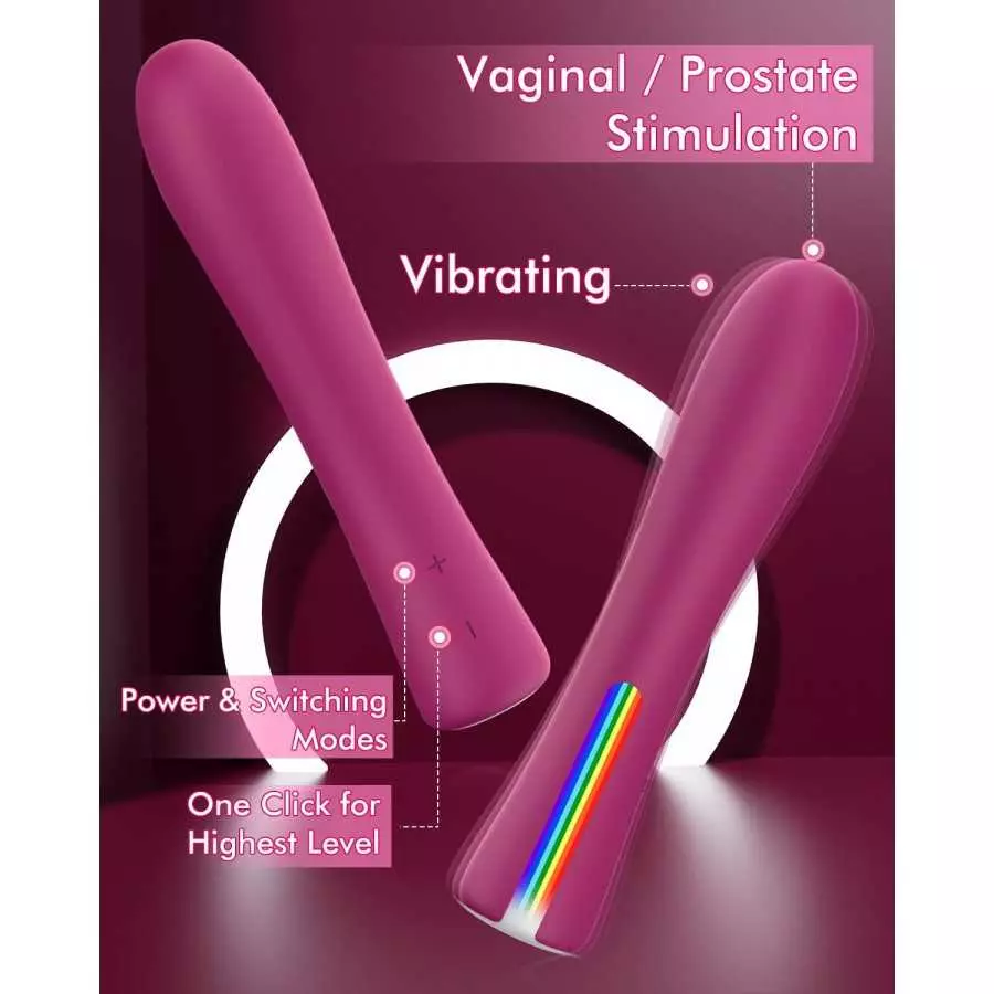 Adult Sex Toys Vibrating Dildo for Women - Powerful G Spot Vibrator with 11 Vibration, Bullet Vibrating Massager for Clitoral St