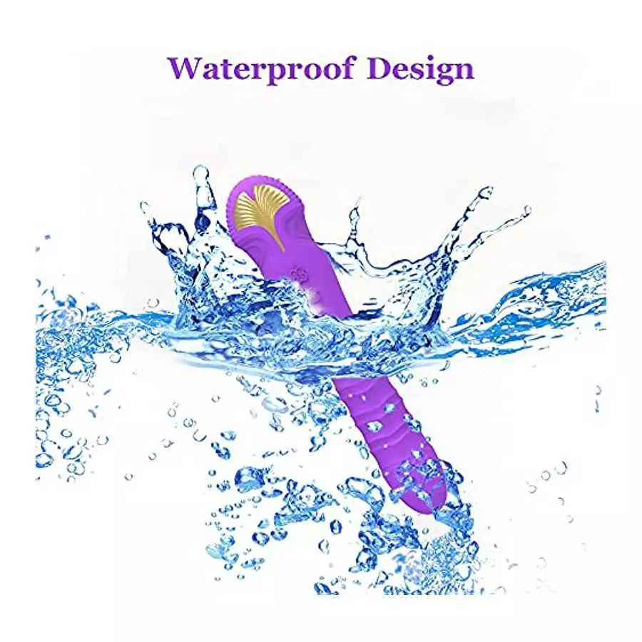 Pulsating G Spot Vibrator Adult Sensory Toys Sex Dildo, Recharagble Dildo Vibrator Clitoral Stimulator with 7 Pulsation & 10 Vib