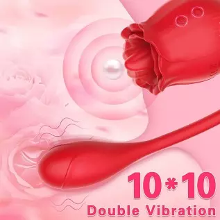 G-Spot Clitoral Vibrators Sex Toys with 10 Licking Modes & 10 Vibrations Rose Sex Stimulator for Women Adult Sex Toy for Couples G-Spot Clitoral Vibrators Sex Toys with 10 Licking Modes & 10 Vibrations Rose Sex Stimulator for Women Adult Sex Toy for Couples