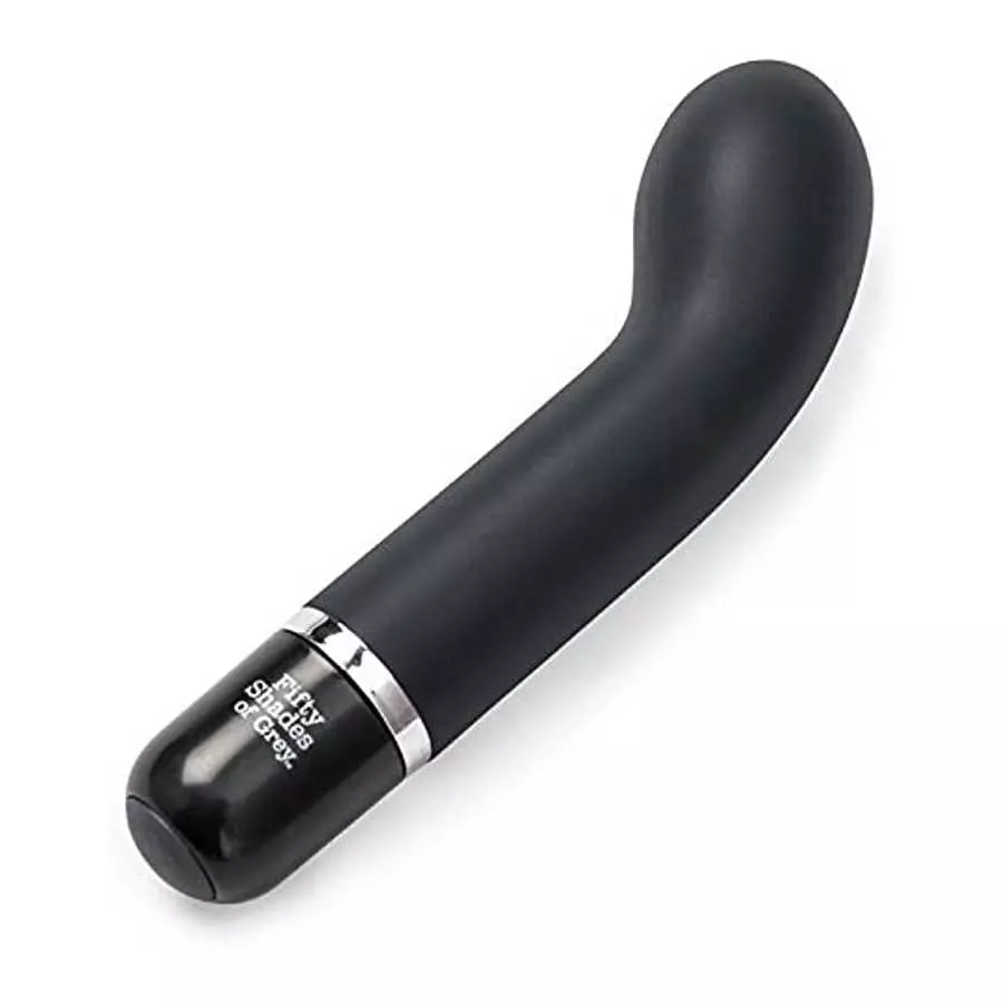 Fifty Shades of Grey Insatiable Desire Black Mini G Spot Vibrator - Waterproof - Petite Size