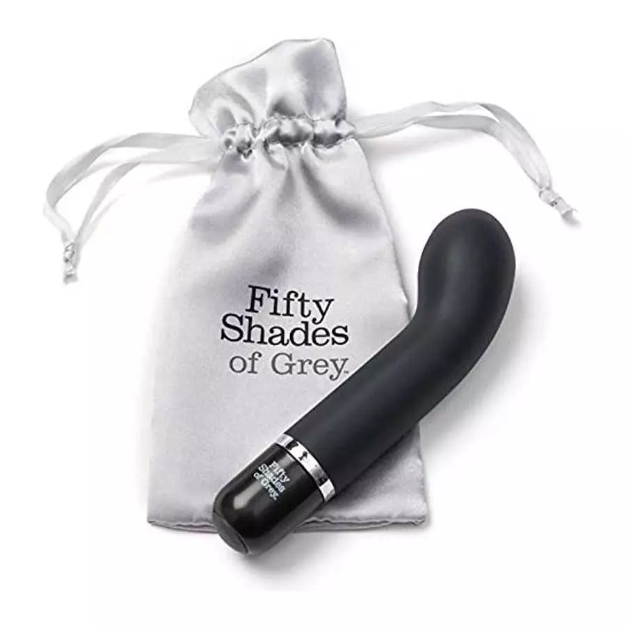 Fifty Shades of Grey Insatiable Desire Black Mini G Spot Vibrator - Waterproof - Petite Size