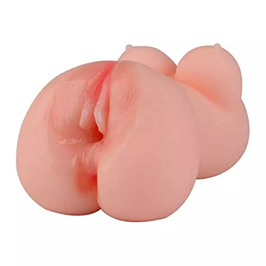 Pocket Pussy Male Masturbator Trustown Sex Toy with Realistic Large 3D Vagina Clitoris Anal Erotic Sex Toy for Adult Men Masturb