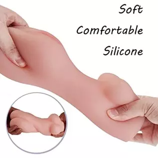 Pocket Pussy Male Masturbator Trustown Sex Toy with Realistic Large 3D Vagina Clitoris Anal Erotic Sex Toy for Adult Men Masturb