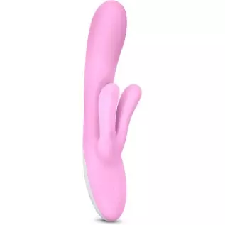 Blush Hop Lola Bunny - Ultrasilk Silicone Pleasure Rabbit - Rumble Tech Powered Vibrations 3 Speeds & 4 Unique Patterns - Triple