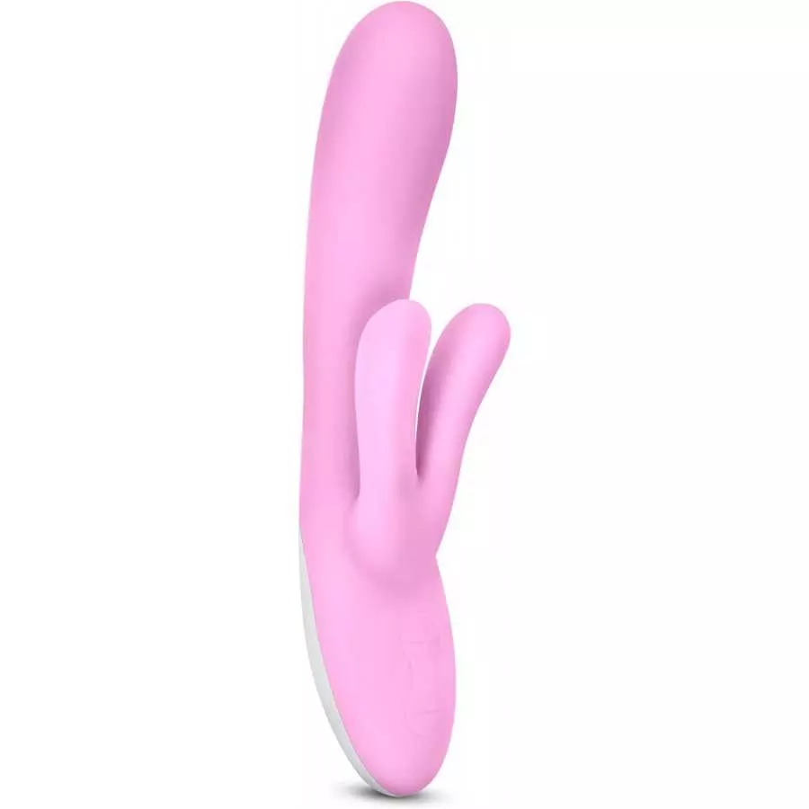 Blush Hop Lola Bunny - Ultrasilk Silicone Pleasure Rabbit - Rumble Tech Powered Vibrations 3 Speeds & 4 Unique Patterns - Triple