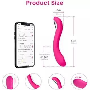 LOVENSE Osci 2 G-Spot Vibrator, Oscillating Rechargeable Sex Toy with 3 Powerful Vibration Levels and 10 Customizable Patterns, LOVENSE Osci 2 G-Spot Vibrator, Oscillating Rechargeable Sex Toy with 3 Powerful Vibration Levels and 10 Customizable Patterns,