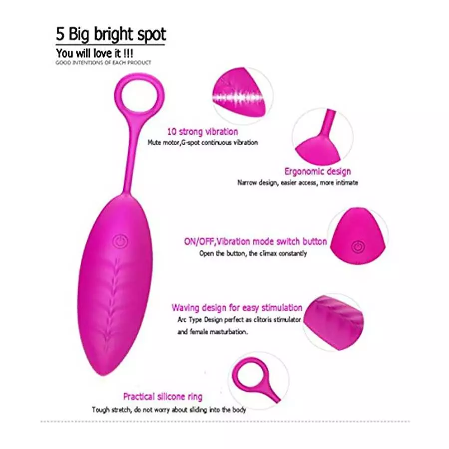 Xmas Gifts for Women USB Rechargeable Remote Control Bullet Sex Toys for Woman Vibrating Eggs G Spot Clitoris Stimulator Vibrato