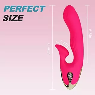 G Spot Rabbit Vibrator,Vibrating Massager for Woman Pleasure, Rechargeable Dildo Vibrator with Powerful 3 Speeds 10 Vibration Mo G Spot Rabbit Vibrator,Vibrating Massager for Woman Pleasure, Rechargeable Dildo Vibrator with Powerful 3 Speeds 10 Vibration Mo