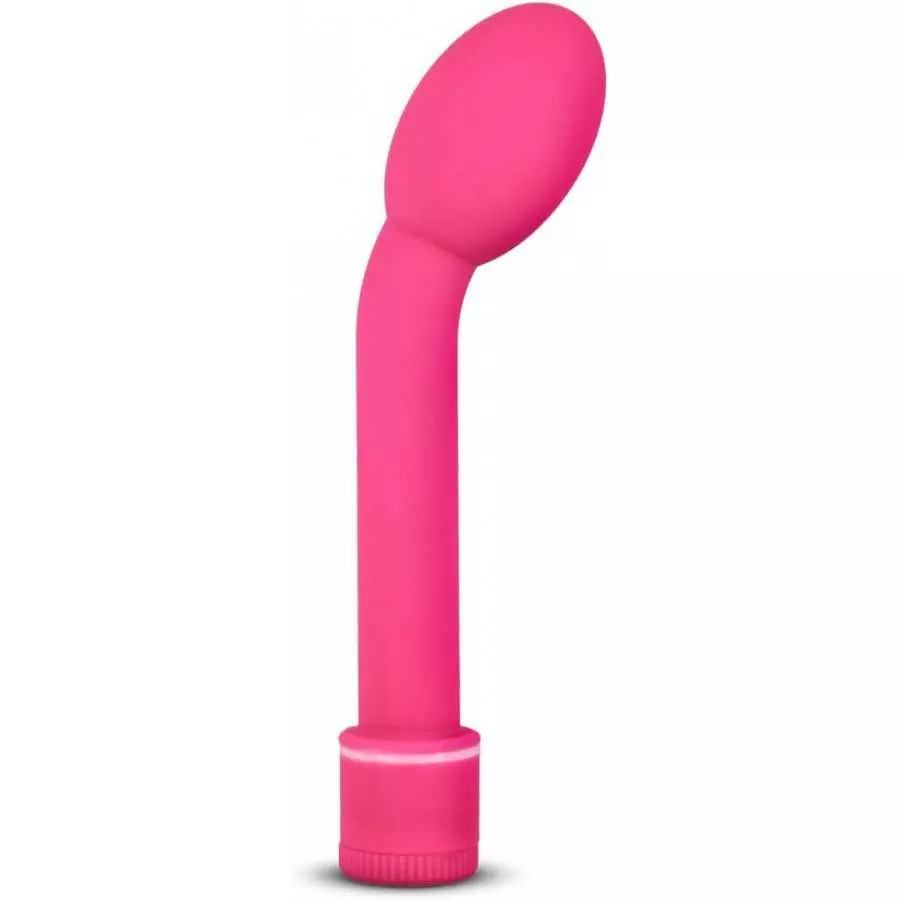 Blush G Slim Petite - G Spot Stimulator Vibrator - Sensually Rounded And Curved Satin Smooth Tip - Adjustable Vibration Speeds -