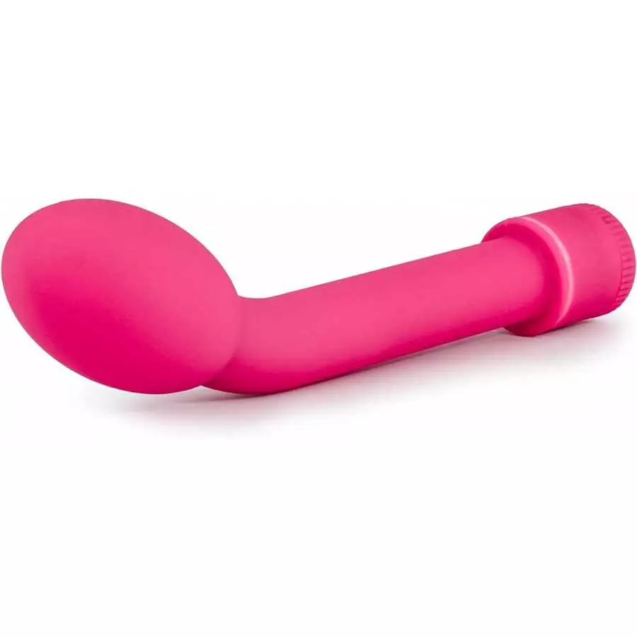 Blush G Slim Petite - G Spot Stimulator Vibrator - Sensually Rounded And Curved Satin Smooth Tip - Adjustable Vibration Speeds -