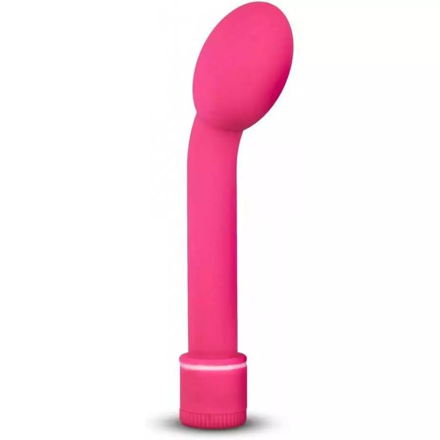 Blush G Slim Petite - G Spot Stimulator Vibrator - Sensually Rounded And Curved Satin Smooth Tip - Adjustable Vibration Speeds -
